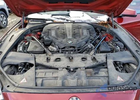 2013 BMW 650 Xi z USA, uszkodzony, nr VIN WBA6B4C55DDG67955